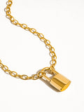 Locky 18K Lock Chain Necklace
