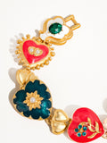 Elysian Boho Baroque Heart Bracelet