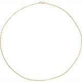 Elongated Box Chain