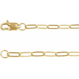 Paperclip-Style Chain