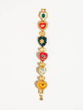 Elysian Boho Baroque Heart Bracelet