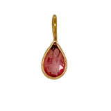Pink Tourmaline Charm