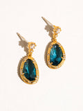 Tria Gemstone Statement Earring