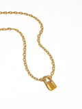 Locky 18K Lock Chain Necklace