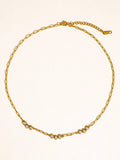 Éclaire CZ Station Necklace