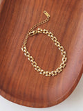 Forte 18K Gold Flat Chain Bracelet