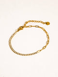 Wildora CZ Tennis Chain Link Bracelet