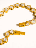Amity Round Rhinestone Bracelet