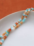 Indira Bead Boho Necklace