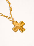 Bari 18K Cross Chain Necklace