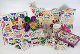 Tote Bag - Mardi Gras Flowers