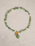 Cercey Stone Charm Necklace