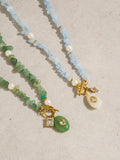 Cercey Stone Charm Necklace