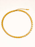 Carmin Disc Link Necklace