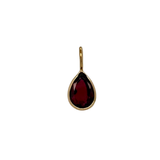 Rhodolite Garnet Charm