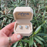 Emerald Cut Lab Diamond Studs