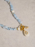 Cercey Stone Charm Necklace