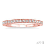 1/6 Ctw Diamond Band in 14K Rose Gold