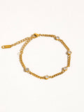 Cyrus CZ Chain Bracelet