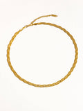 Vedette Braided Snake Chain Necklace