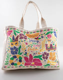 Tote Bag - Mardi Gras Flowers