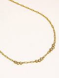Éclaire CZ Station Necklace