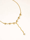 Yonder CZ Y Drop Necklace