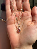 Pink Tourmaline Necklace