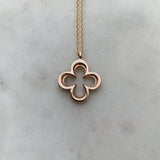 Quatrefoil Pendant - Large