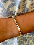 Lab Grown Round Diamond Tennis Bracelet