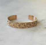 Quilt Square Cuff - 1 Row