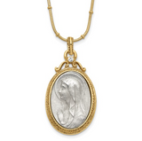 Two Tone Miraculous Medal