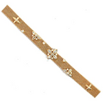 Champagne Net Star Bracelet