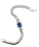 Eva Blue Sapphire Bracelet