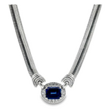Eva Blue Sapphire Necklace