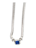 Eva Blue Sapphire Necklace