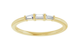 1/6ct Baguette Diamond Band