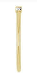 1/6ct Baguette Diamond Band