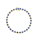 Bezel Strand Bracelet