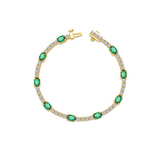 Regal Cushion-Cut Bracelet