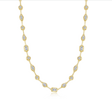 Mosaic Fancy-Cut Necklace