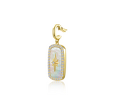 North Star Mother-of-Pearl Pendant Charm