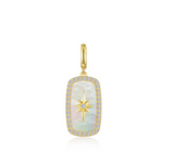 North Star Mother-of-Pearl Pendant Charm