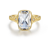 Elara Grande Cushion Ring