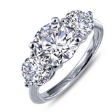 Classic Three-Stone Engagement Ring