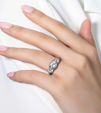 Classic Three-Stone Engagement Ring