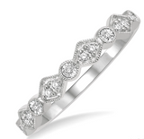 Stackable Diamond Fashion Band