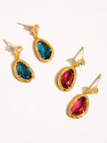 Tria Gemstone Statement Earring