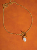 Jacky Pearl Chain Necklace
