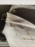 Ariana 18K Petite CZ Chain Necklace